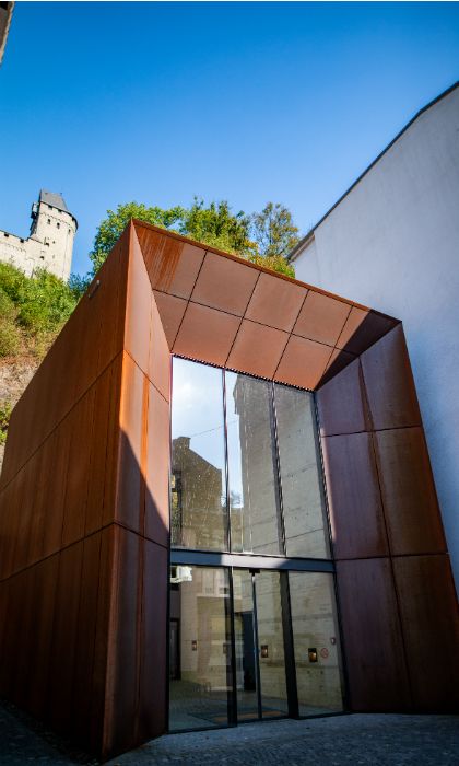 Entrance to the museum at Altena Castle