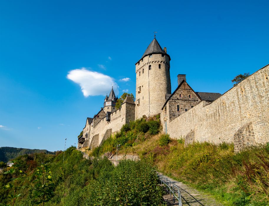 View of Altena Castle in the Sauerland