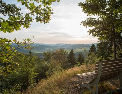 Blick über die Landschaft - Rothaarsteig-Spuren, © Rothaarsteigverein e.V. Klaus-Peter Kappest