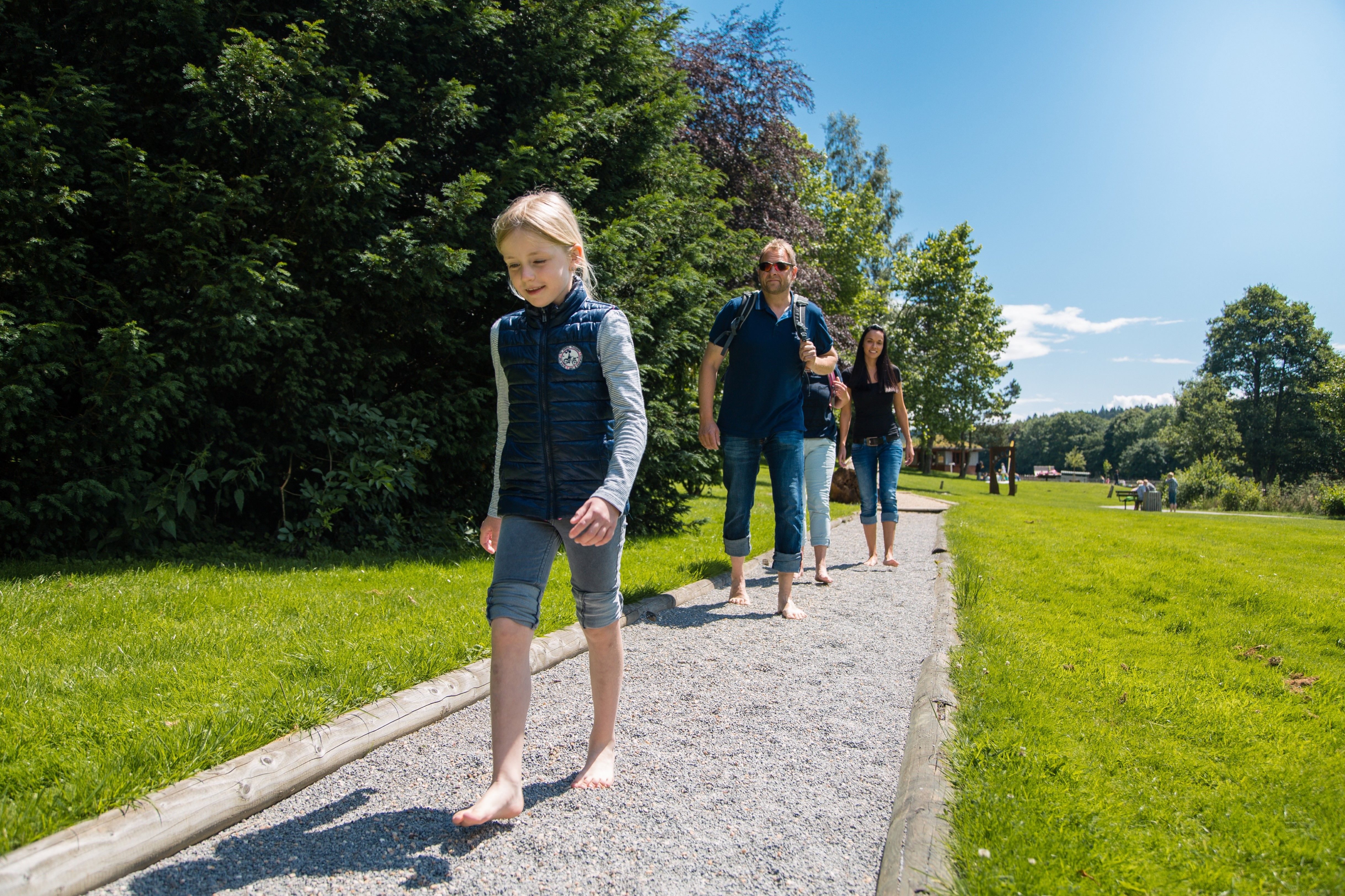 Barefoot adventure trail in Bad Wünnenberg