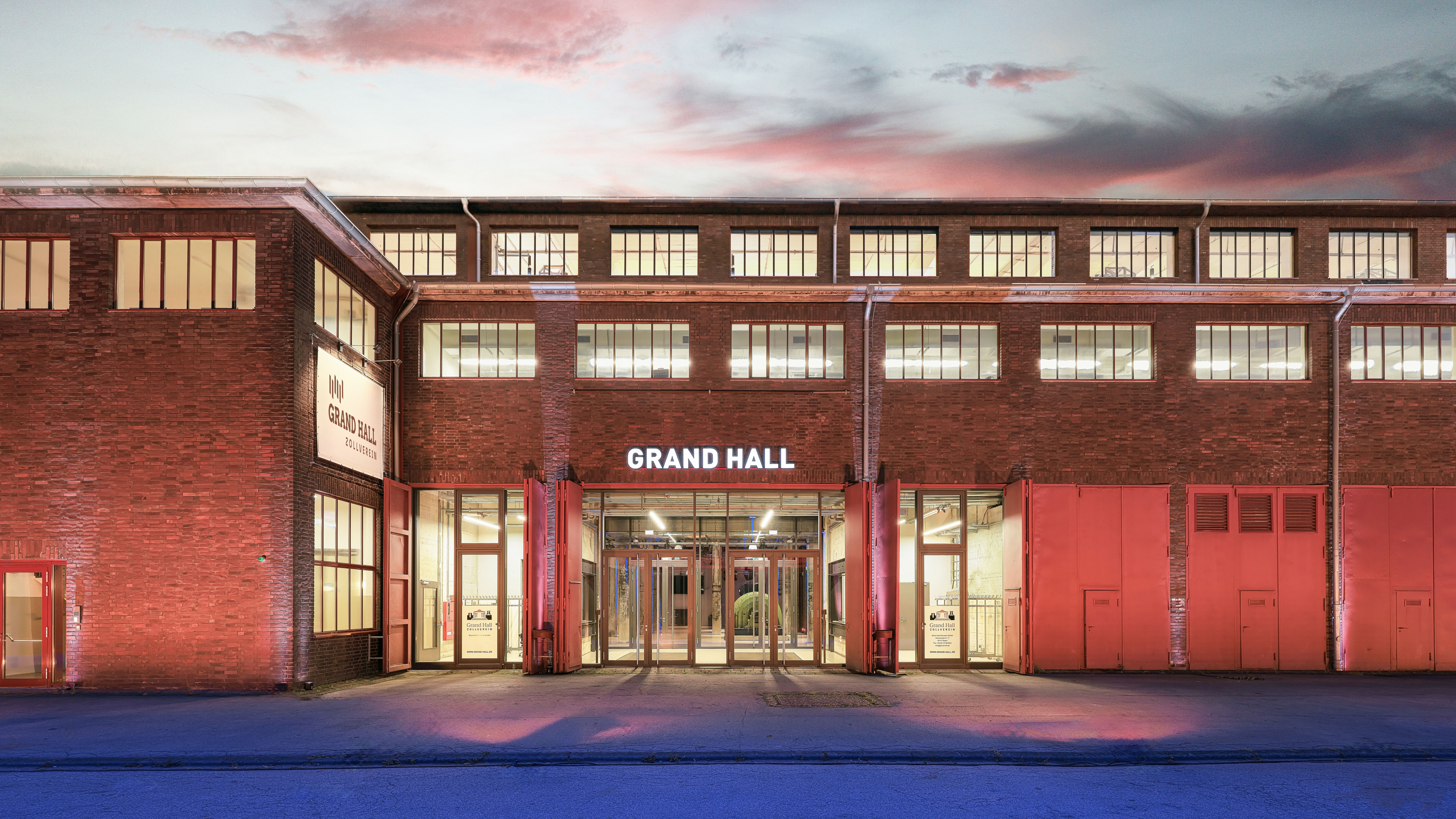 To Page Grand Hall Zollverein 