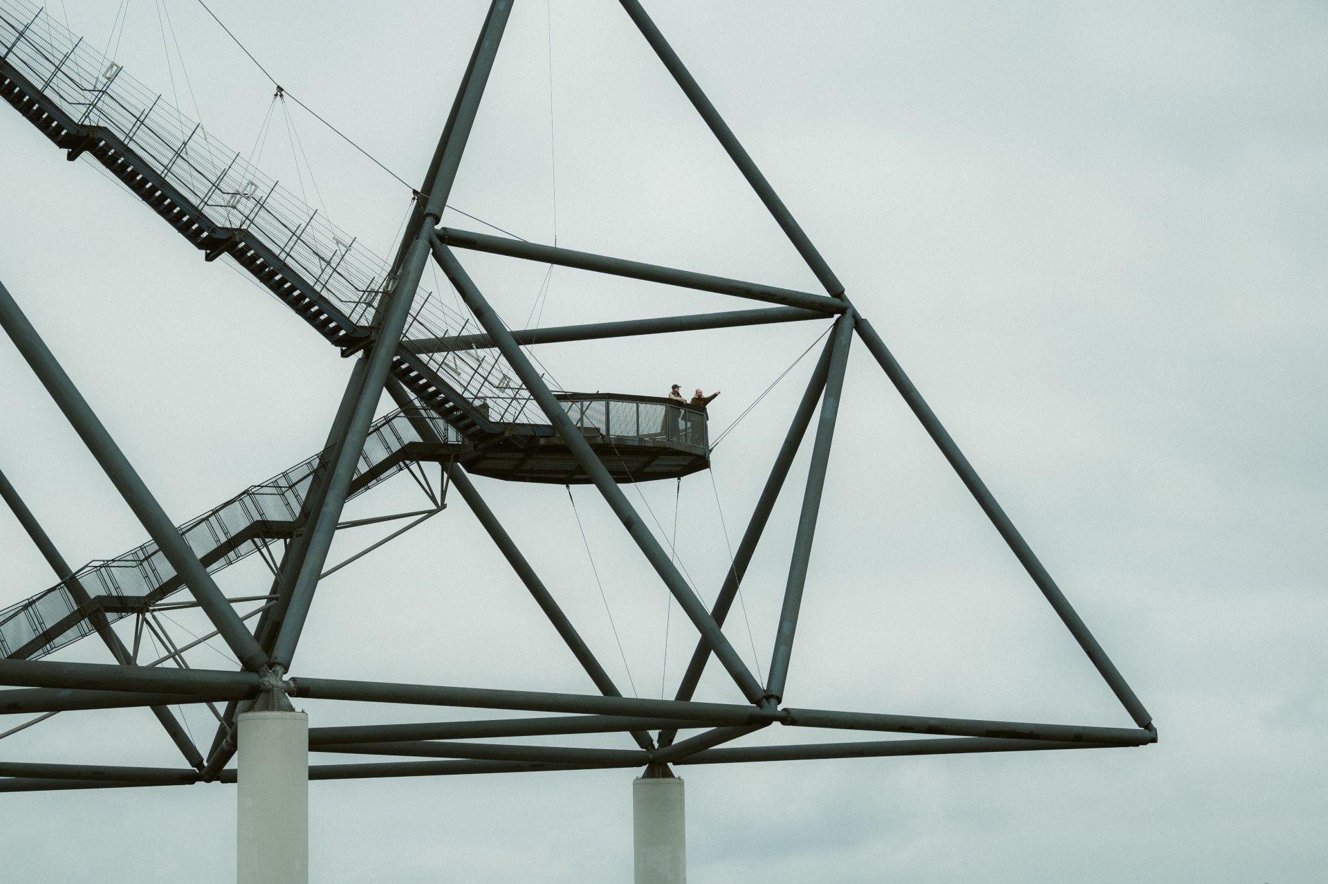 Tetraeder in Bottrop in the Ruhr area