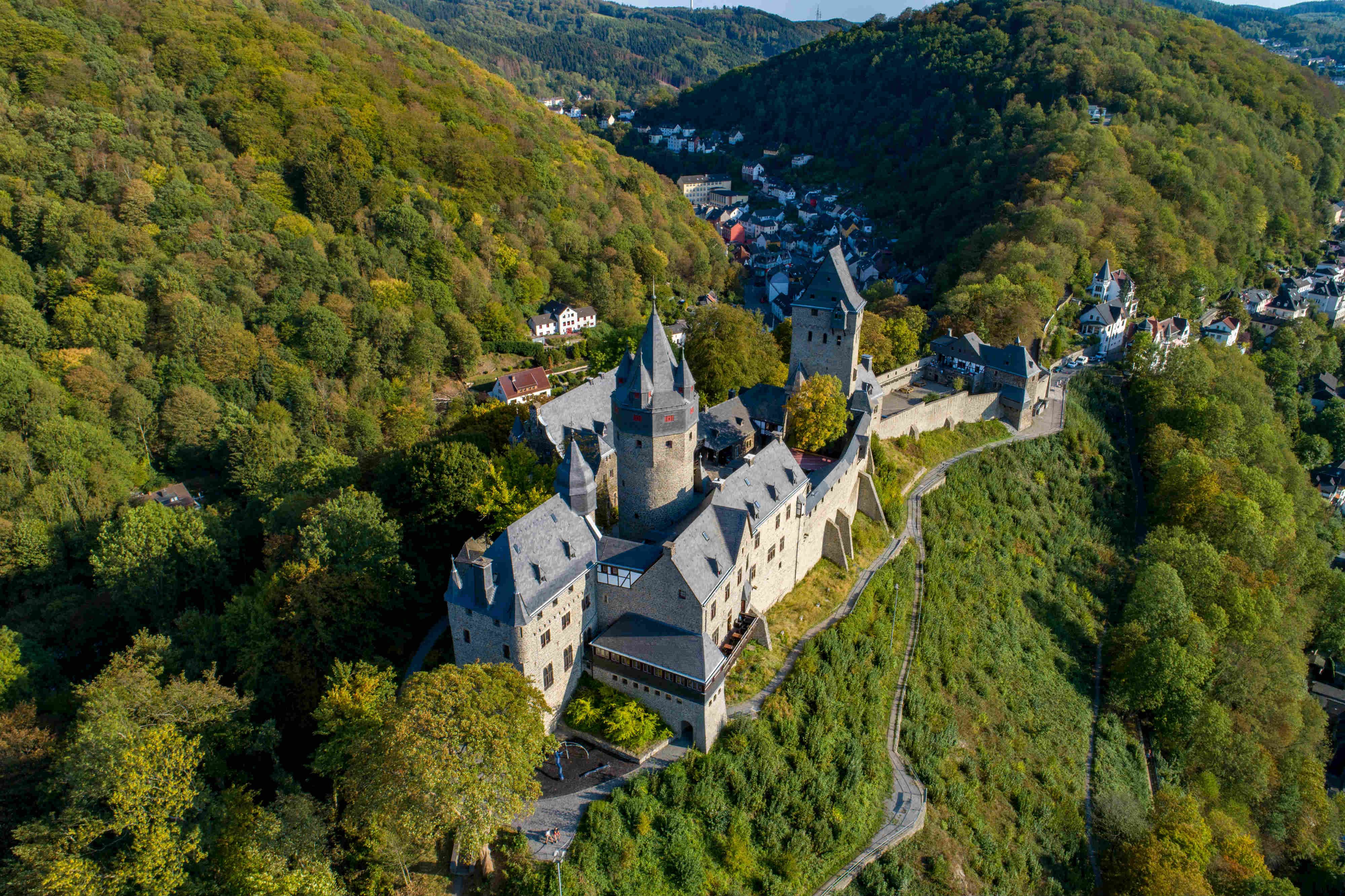 Altena Castle from above