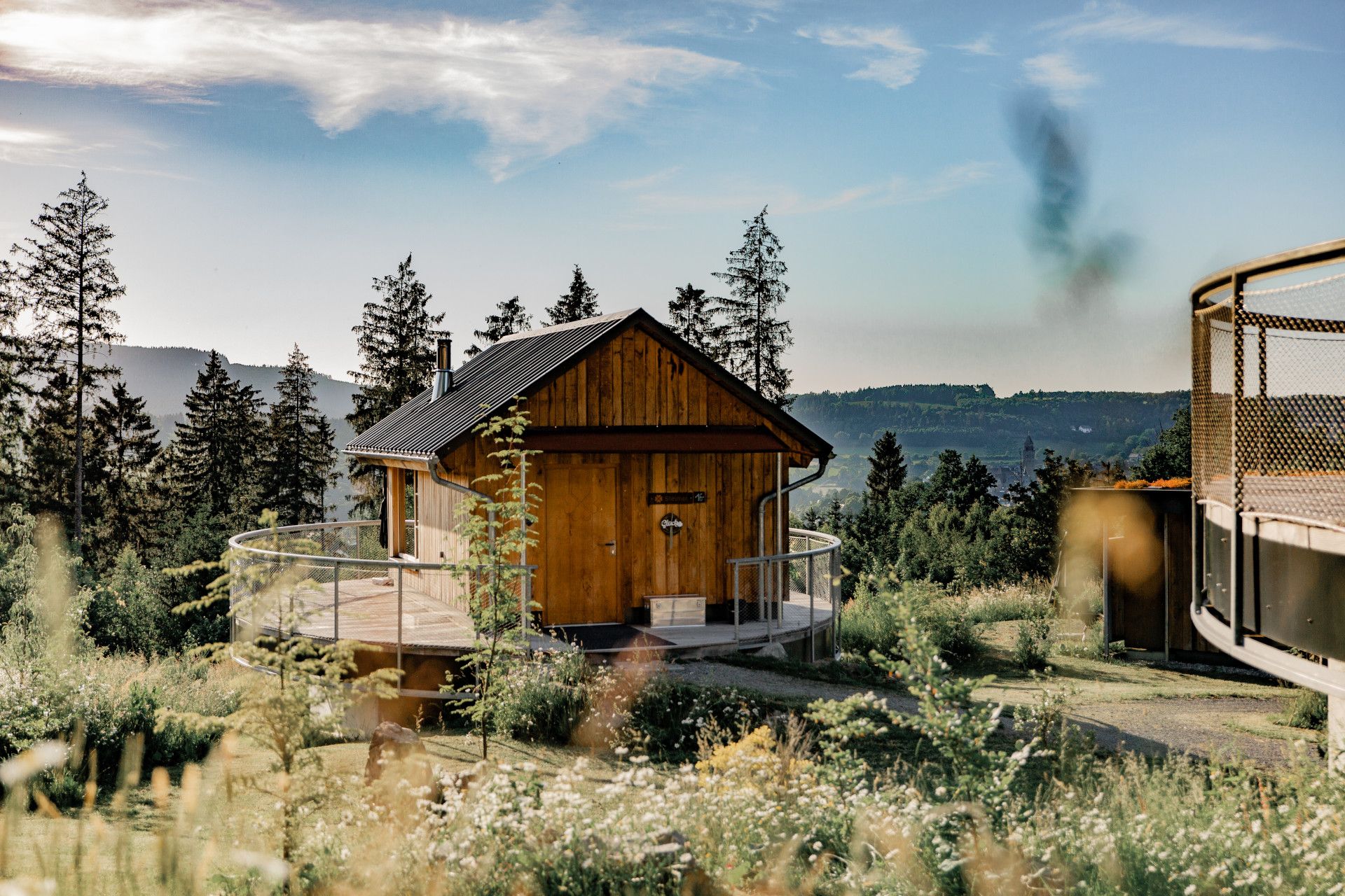 A hut in the mountain village of Liebesgrün in the Sauerland