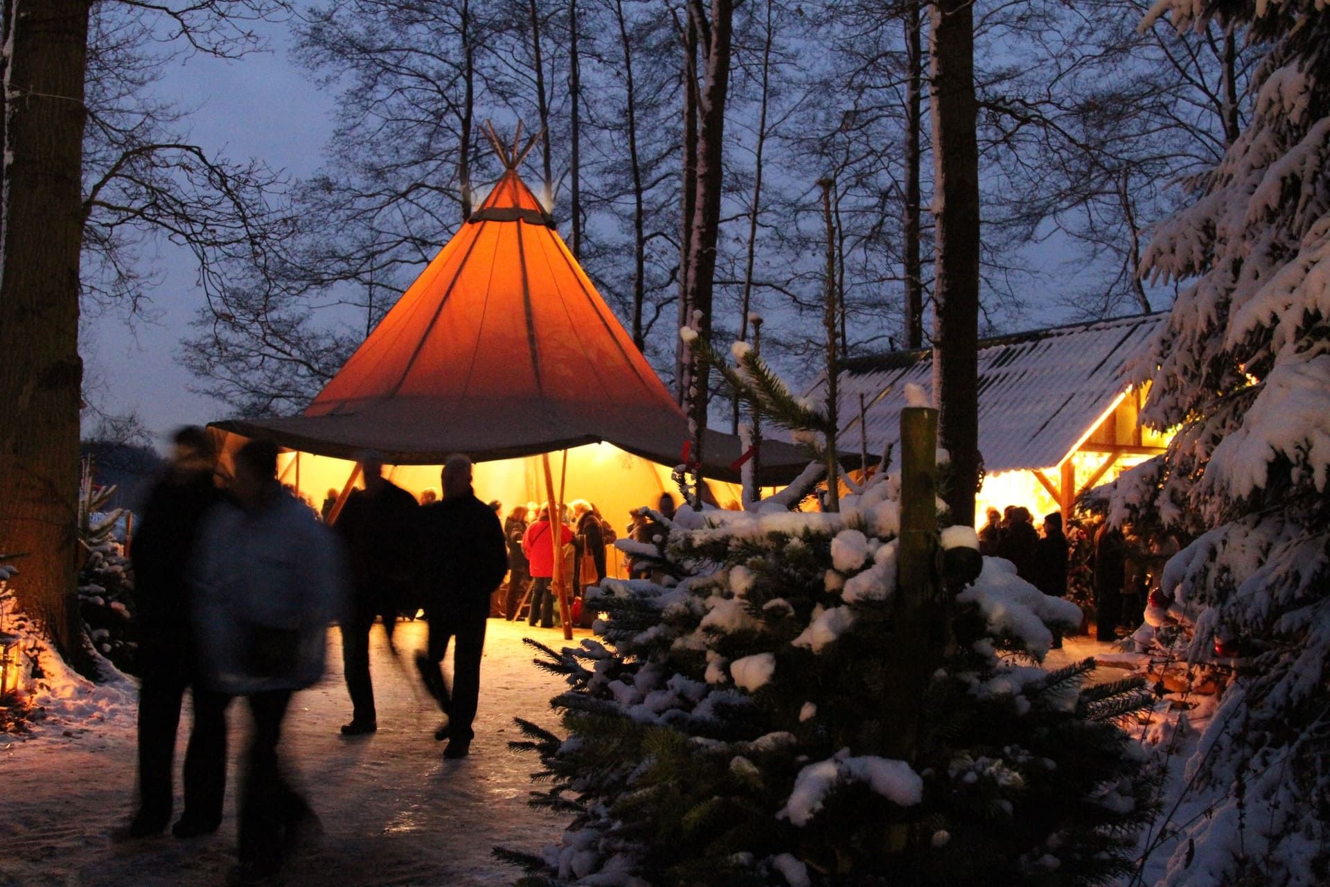 To Page Christmas Market at the Waldhof Schulze Beikel in Marbeck