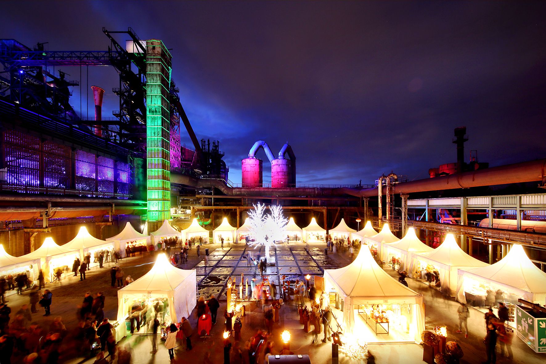 Duisburg-Nord Landscape Park Christmas Market