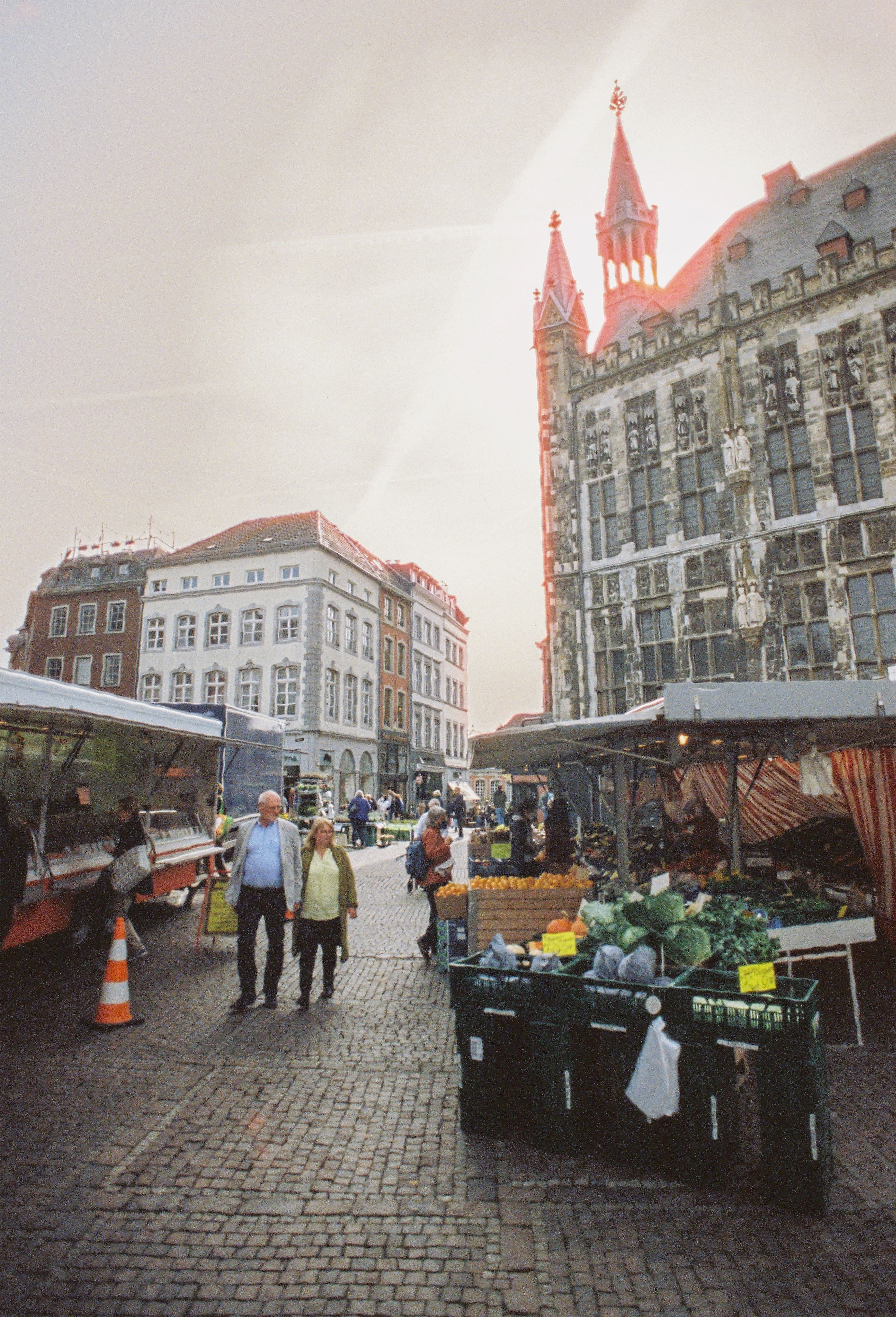 Aachen City Hall Weekly Market