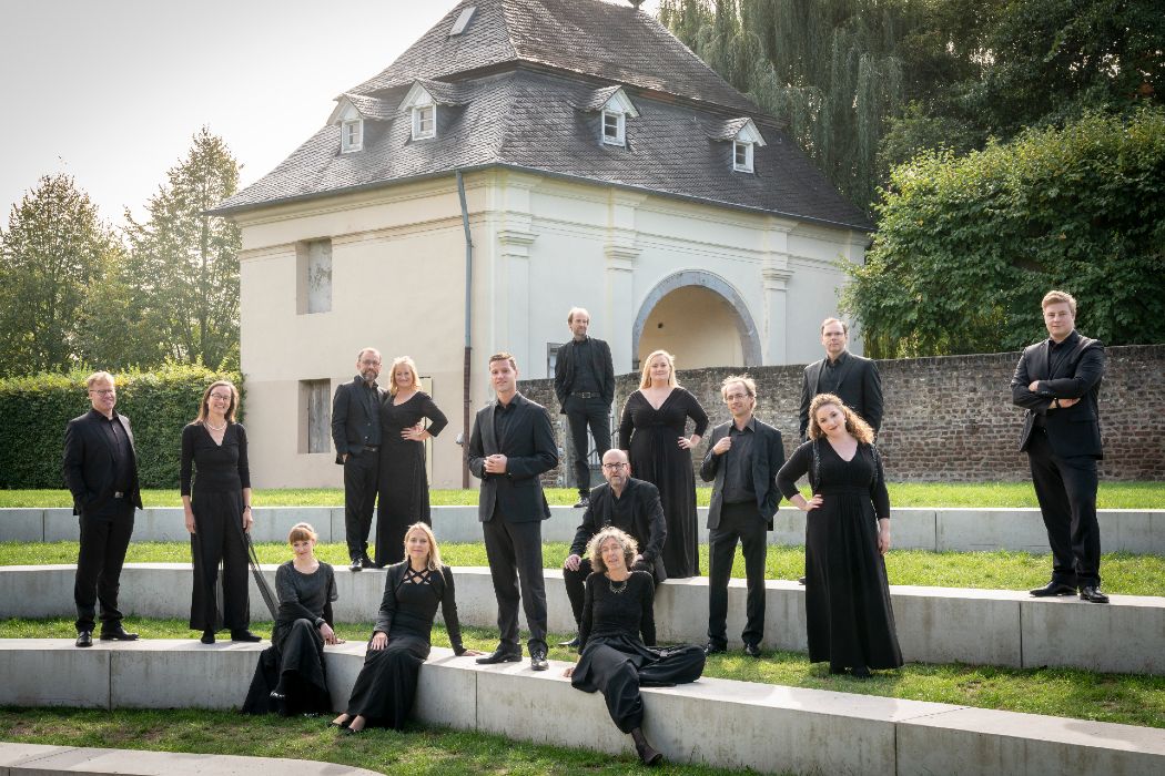 The Rheinische Kantorei is one of the permanent ensembles at the Knechtsteden Early Music Festival